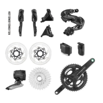 CAMPAGNOLO Groupset  SUPER RECORD WIRELESS Carbon - 2x12- 32/48 - 172.5mm + Disc Brakes