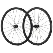 SHIMANO Wheelset WH-RS710 Carbon C32 700C Disc Tubeless Black (EWHRS710C32LFERED)
